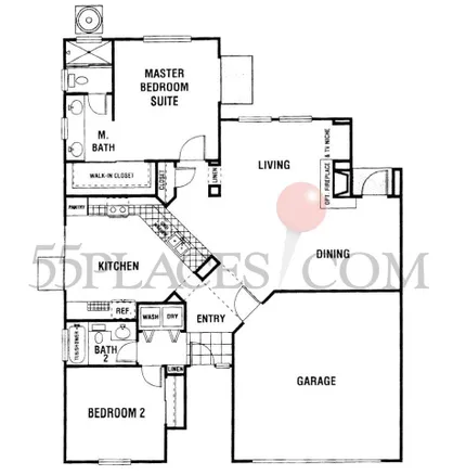 Plan 1285 - Single Family Homes