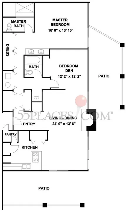 Model C - Attached Homes