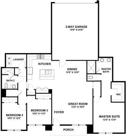 Residence 1B - Attached Homes