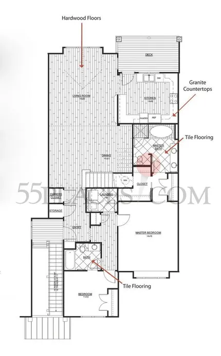 Upper Level - Condos at HarborWalk