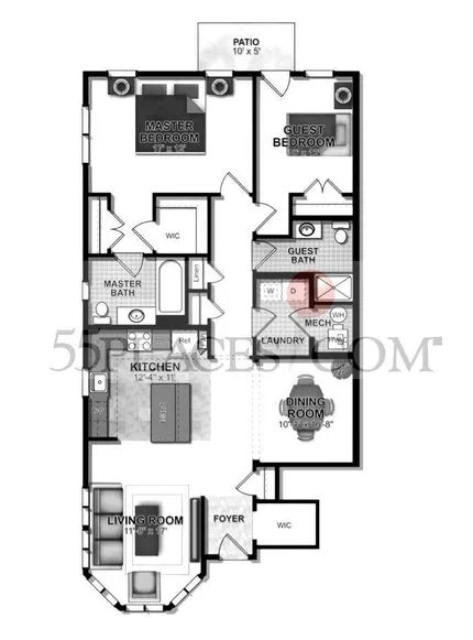 Colonial Villa - Townhomes