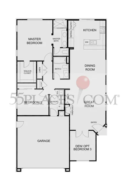 Plan 1 - Single Family Homes