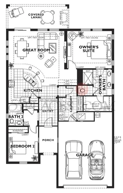 Hibiscus - Trellis Collection by Shea Homes