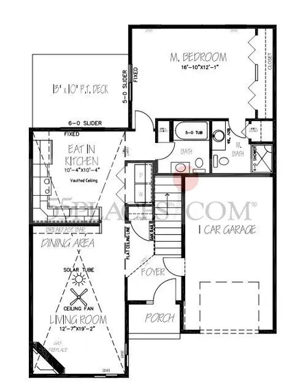 Ranch Interior Unit - Attached Homes