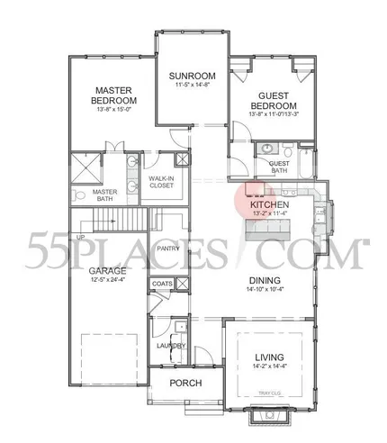Rutherford Close Plan B - Attached Homes