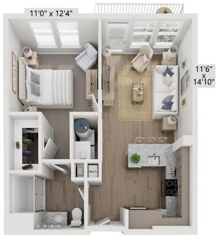 A1 - Amber - Apartment Homes