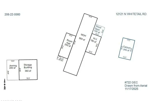 12121 N WHITETAIL RD