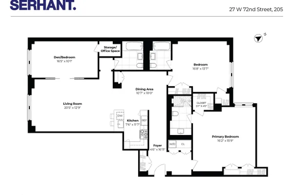 27 W 72ND ST 205