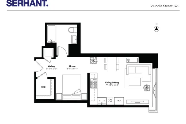 21 INDIA ST 32F