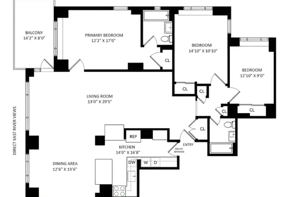 60 SUTTON PL 5CS