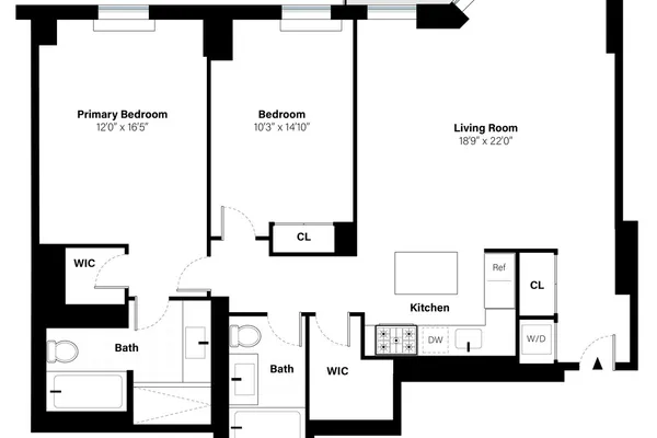 333 RECTOR PL 1009