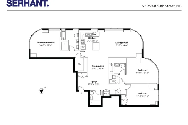 555 W 59TH ST 17B