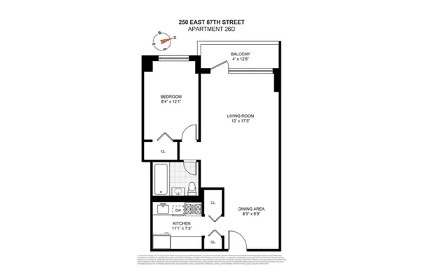 250 E 87TH ST 26D