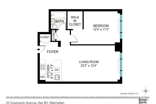 33 GREENWICH AVE 8H