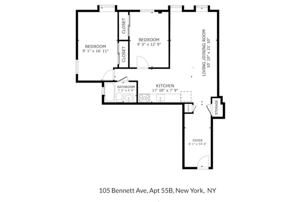 105 BENNETT AVE 55B