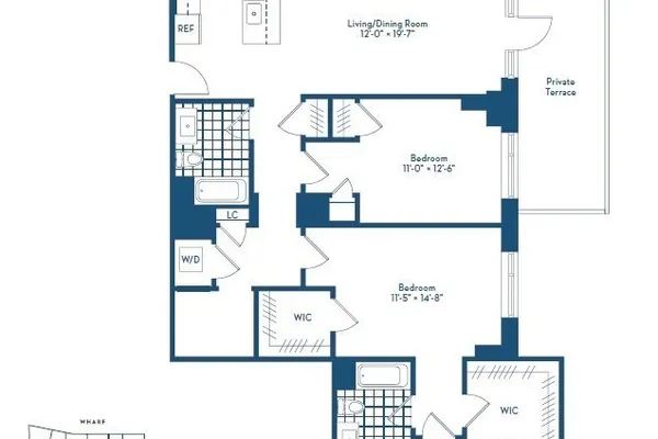 100 LOVEJOY WHARF 3-P