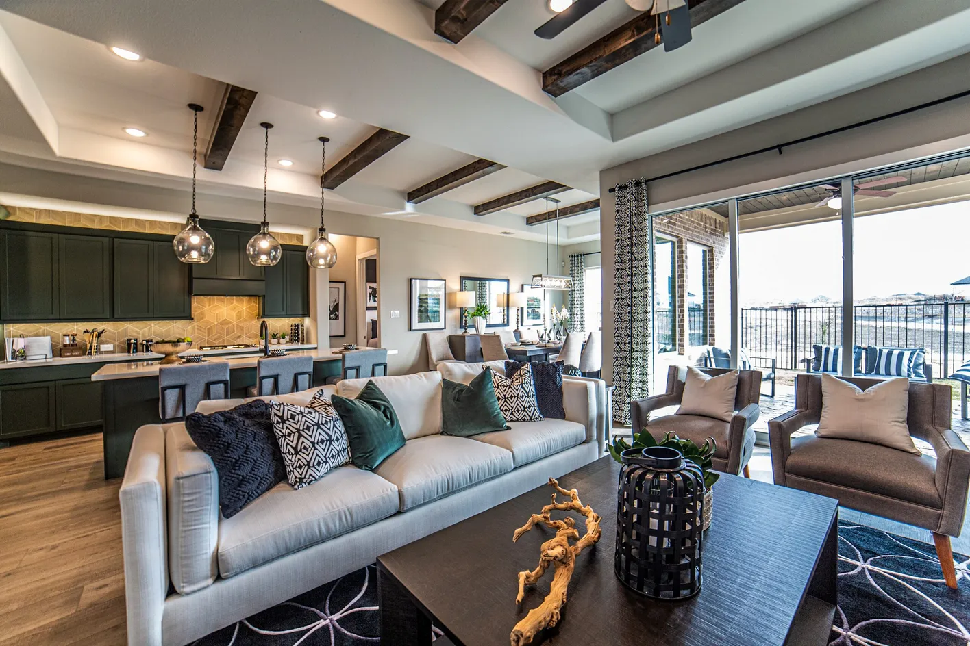 Living and Dining Areas