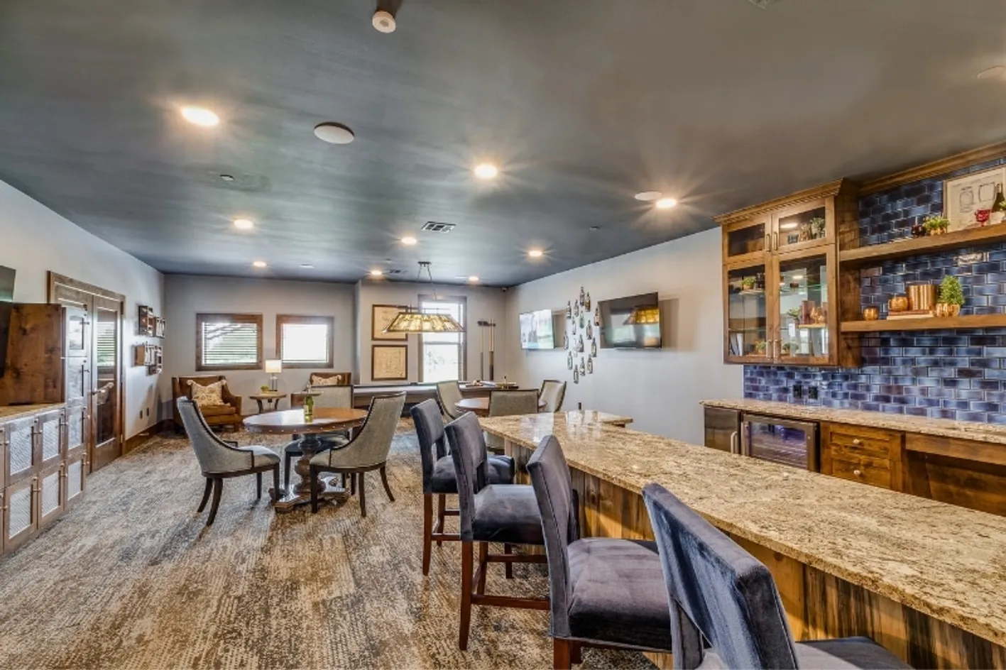 Pub-Style Game Room