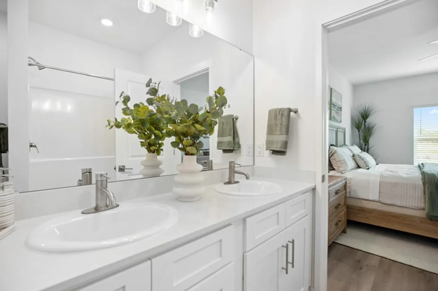 Bathroom and Bedroom