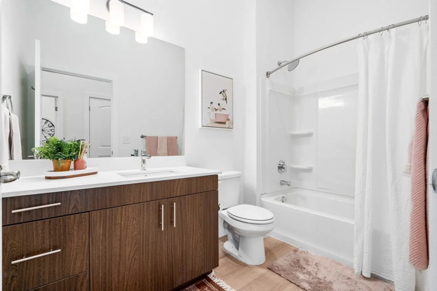 Bathroom and shower