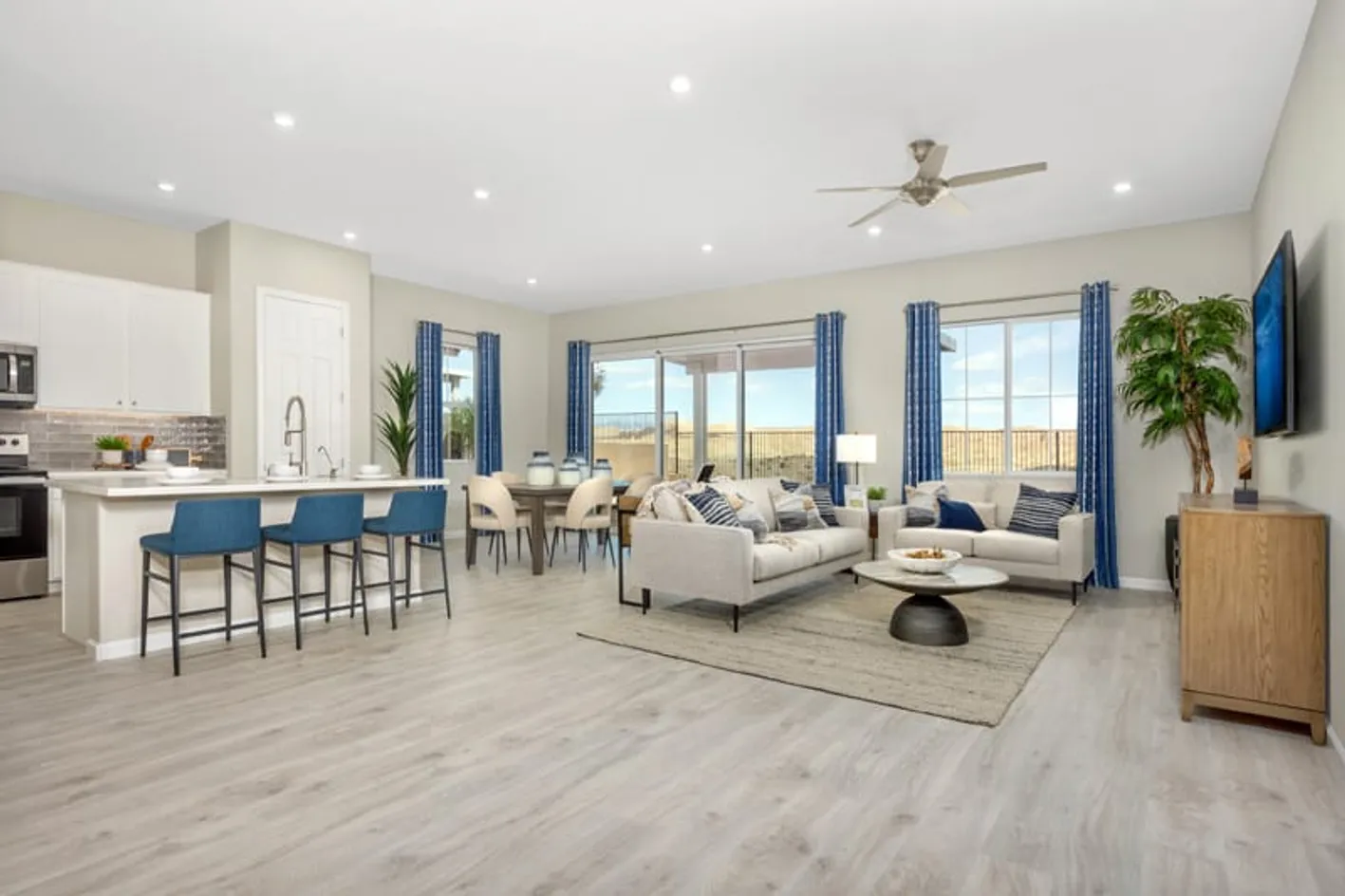 Living and Dining Areas