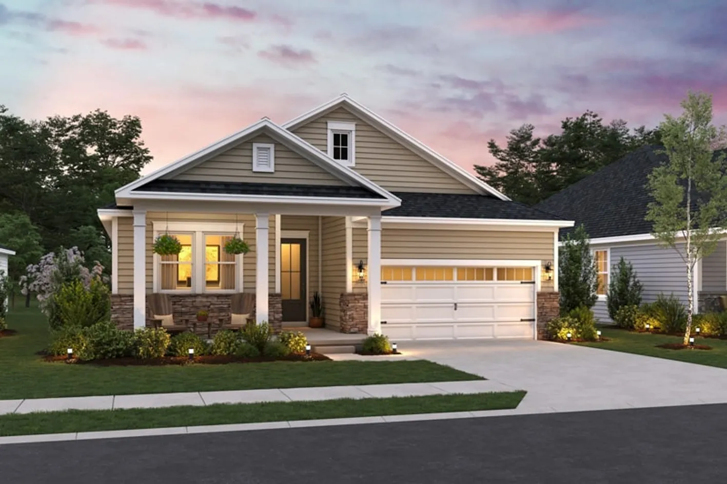 Model Home Exterior
