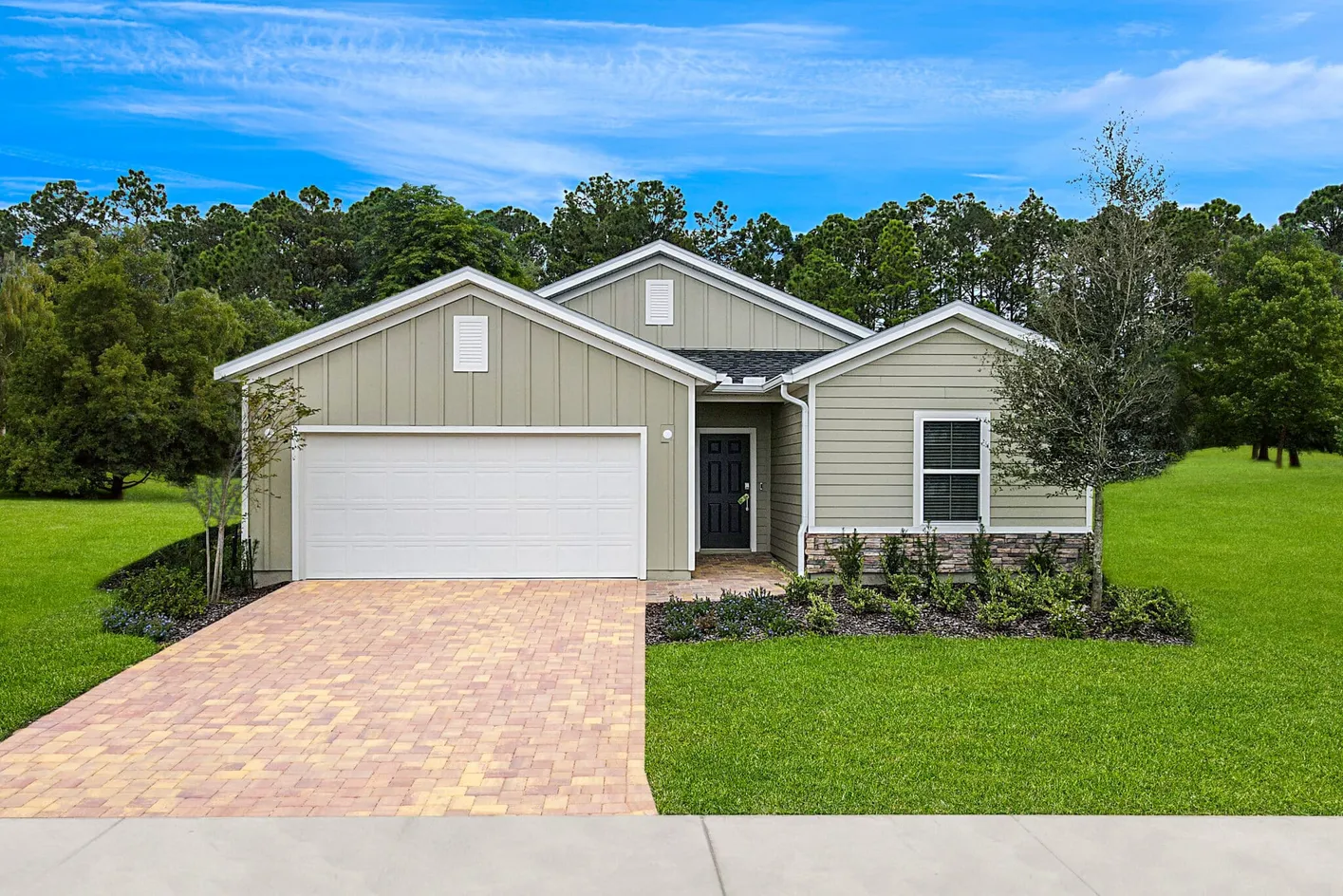 Model Home Exterior
