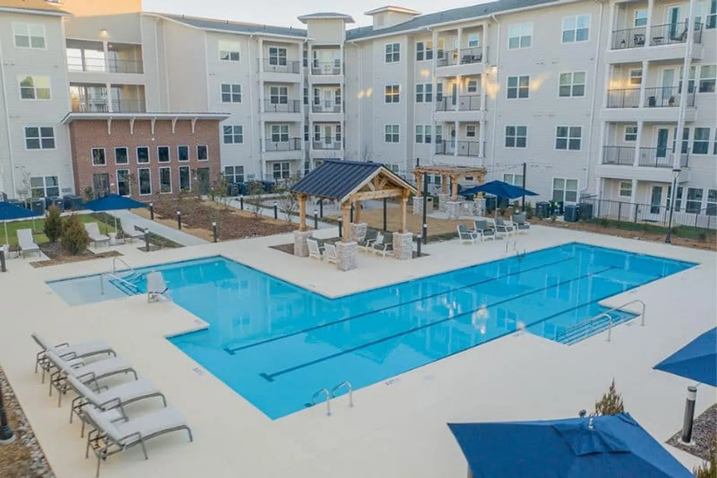 Resort-style Pool with Deck