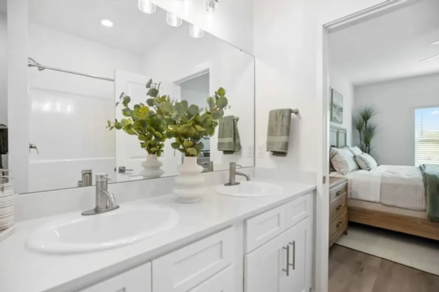 Bathroom and Bedroom