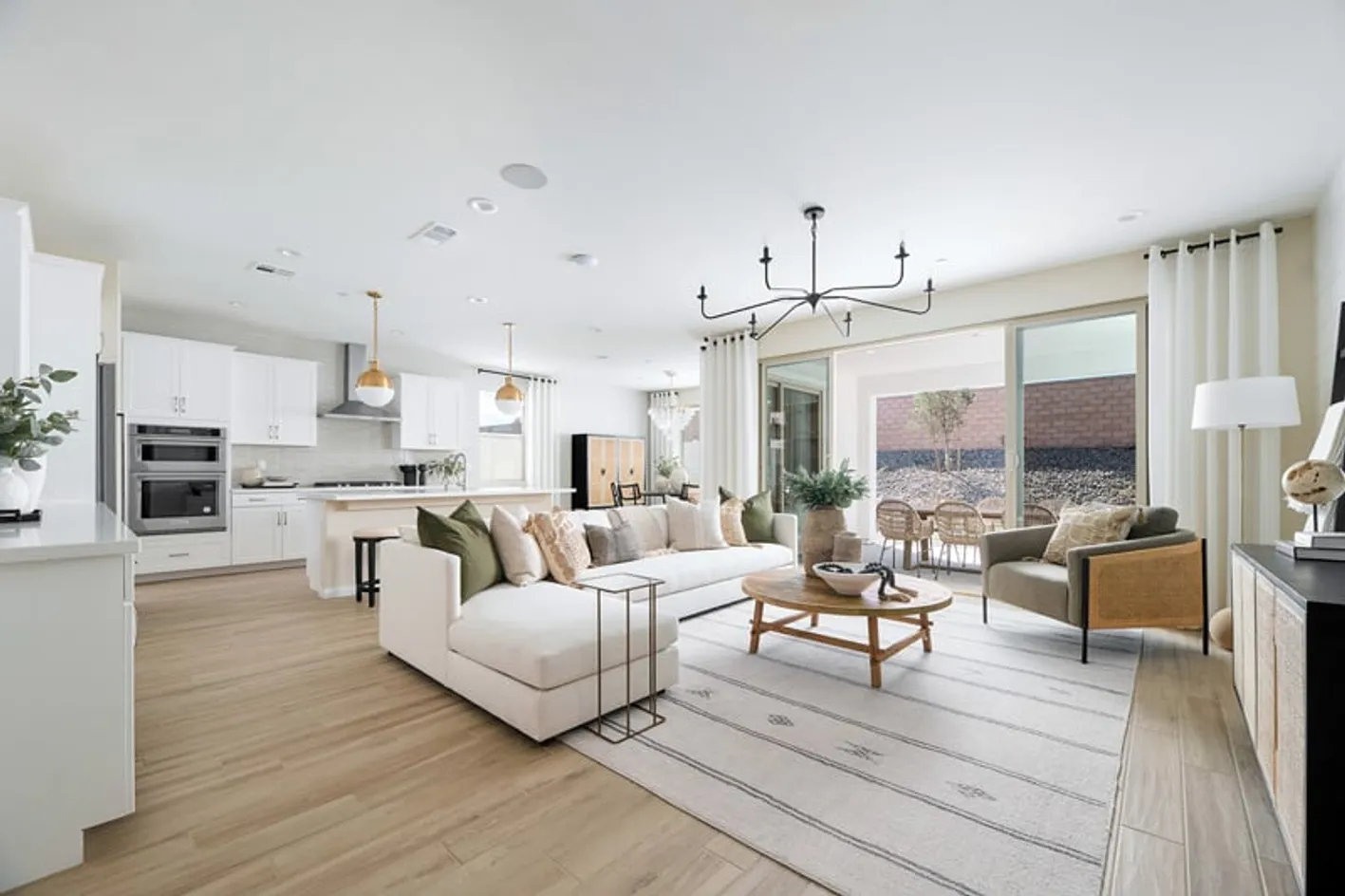 Model Living Area