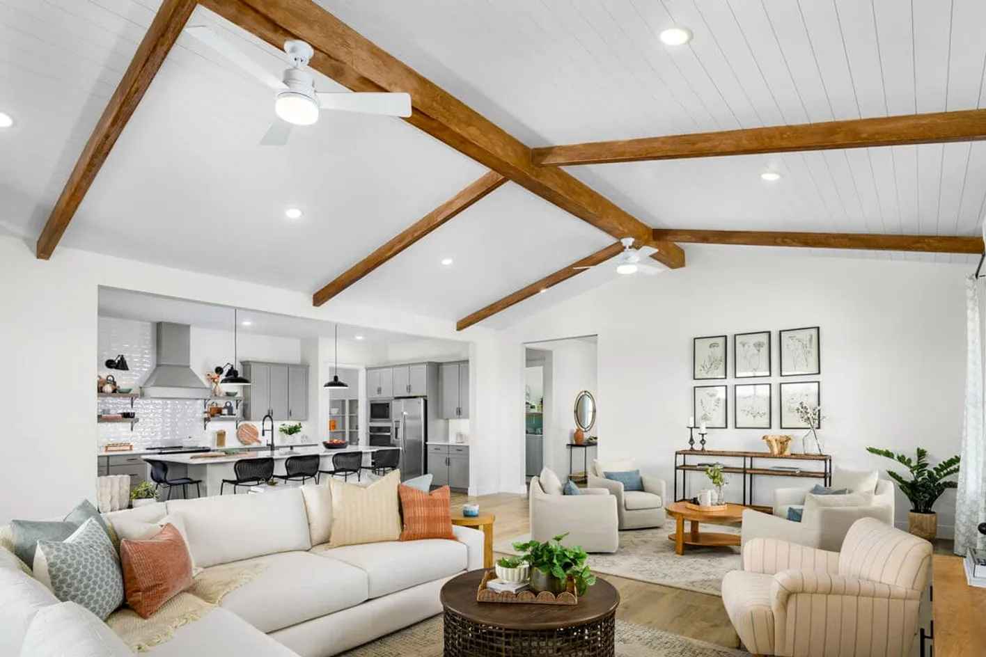 Model Living Area