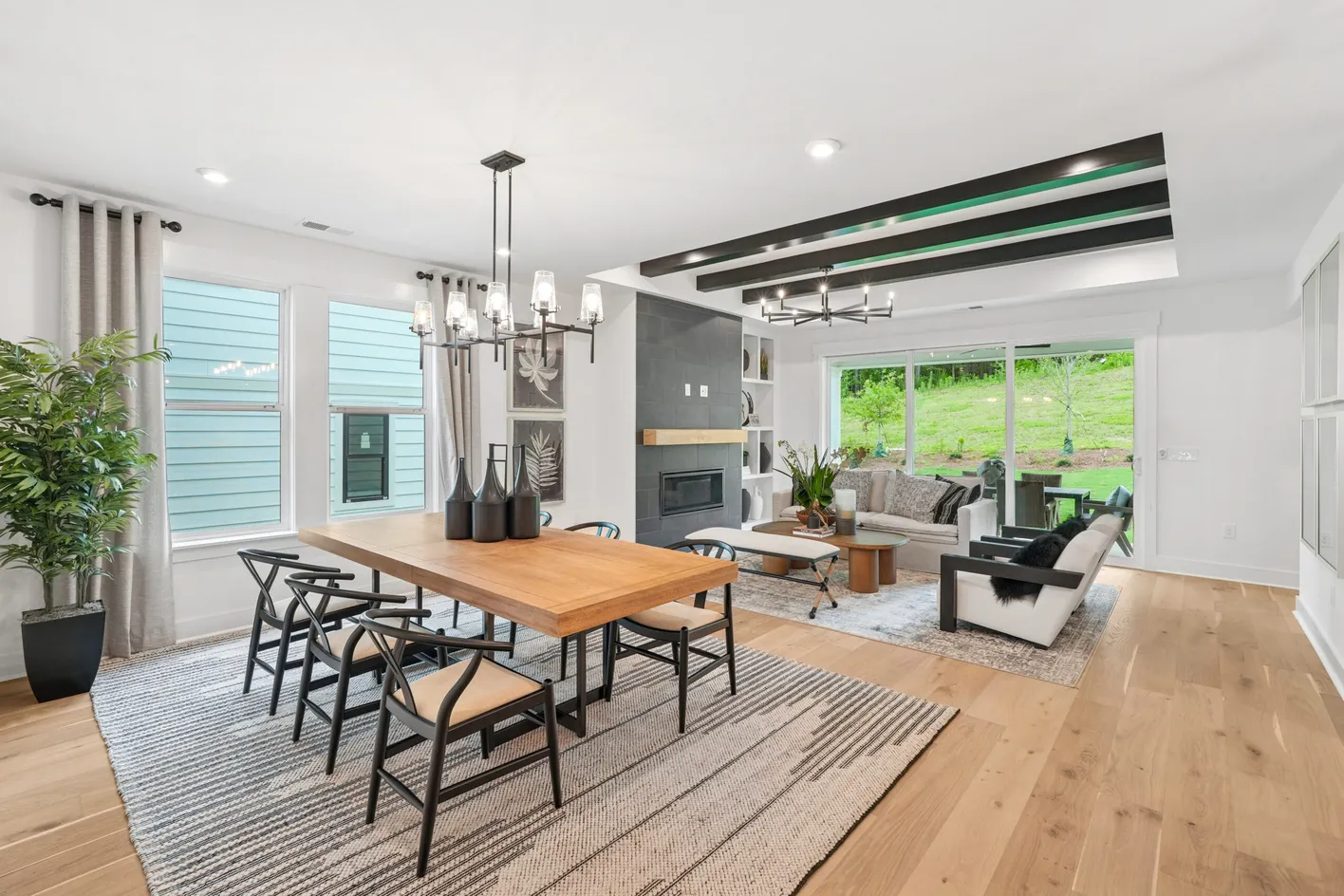 Cypress Cove Dining and Living Areas