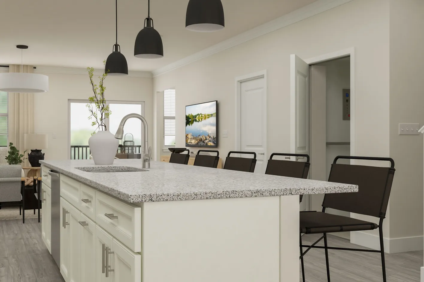 Model Kitchen Island