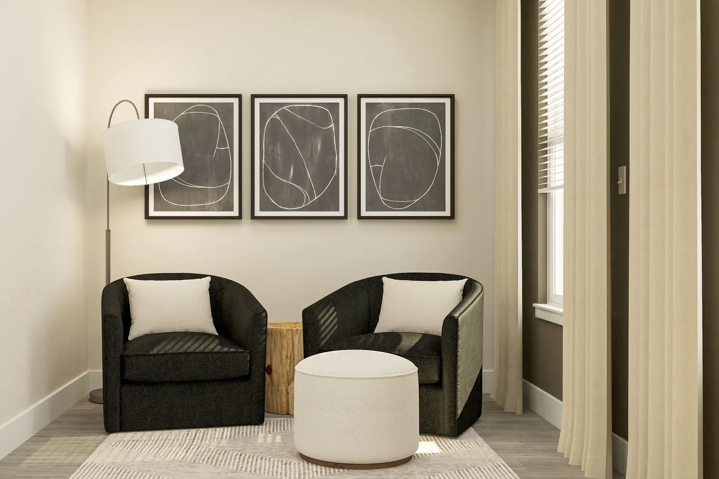 Model Sitting Room