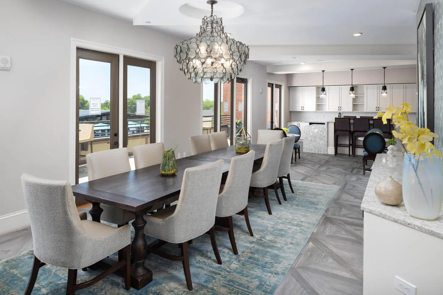 Long Dining Table