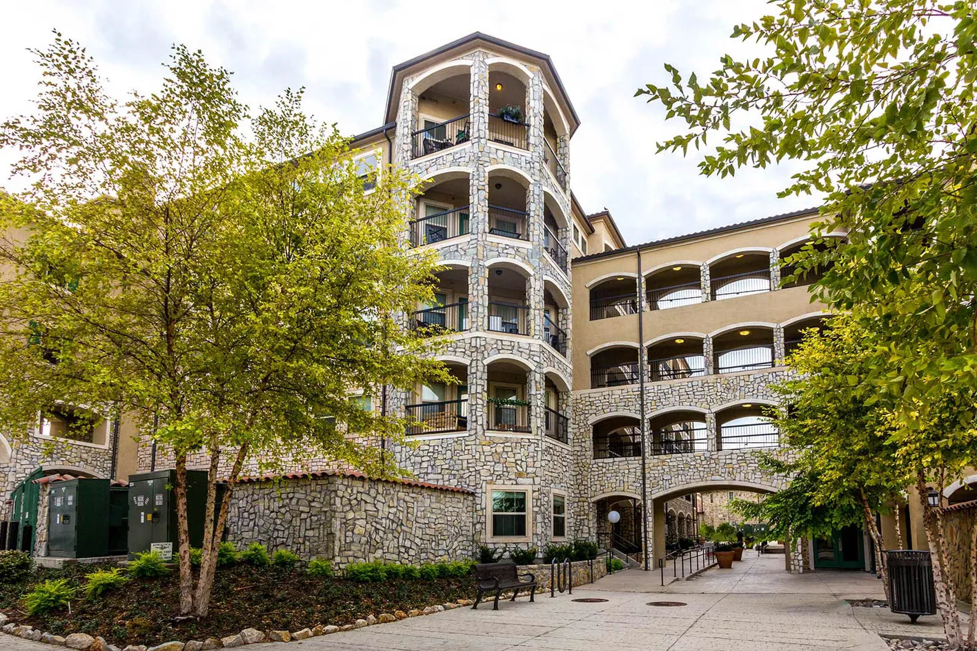 Bell Tower Flats Building Exterior