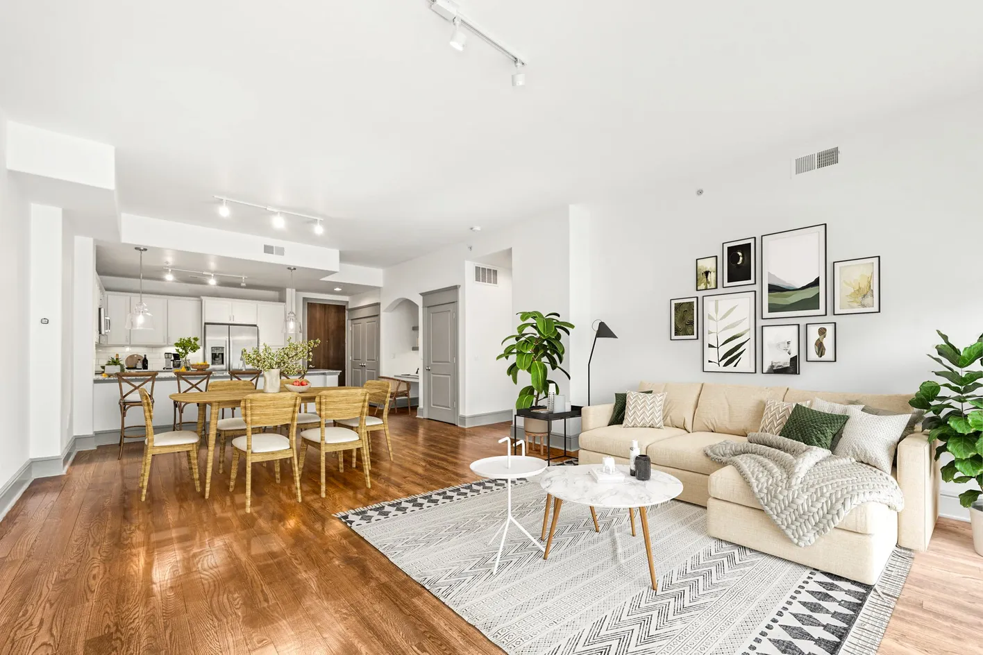 Living and Dining Areas