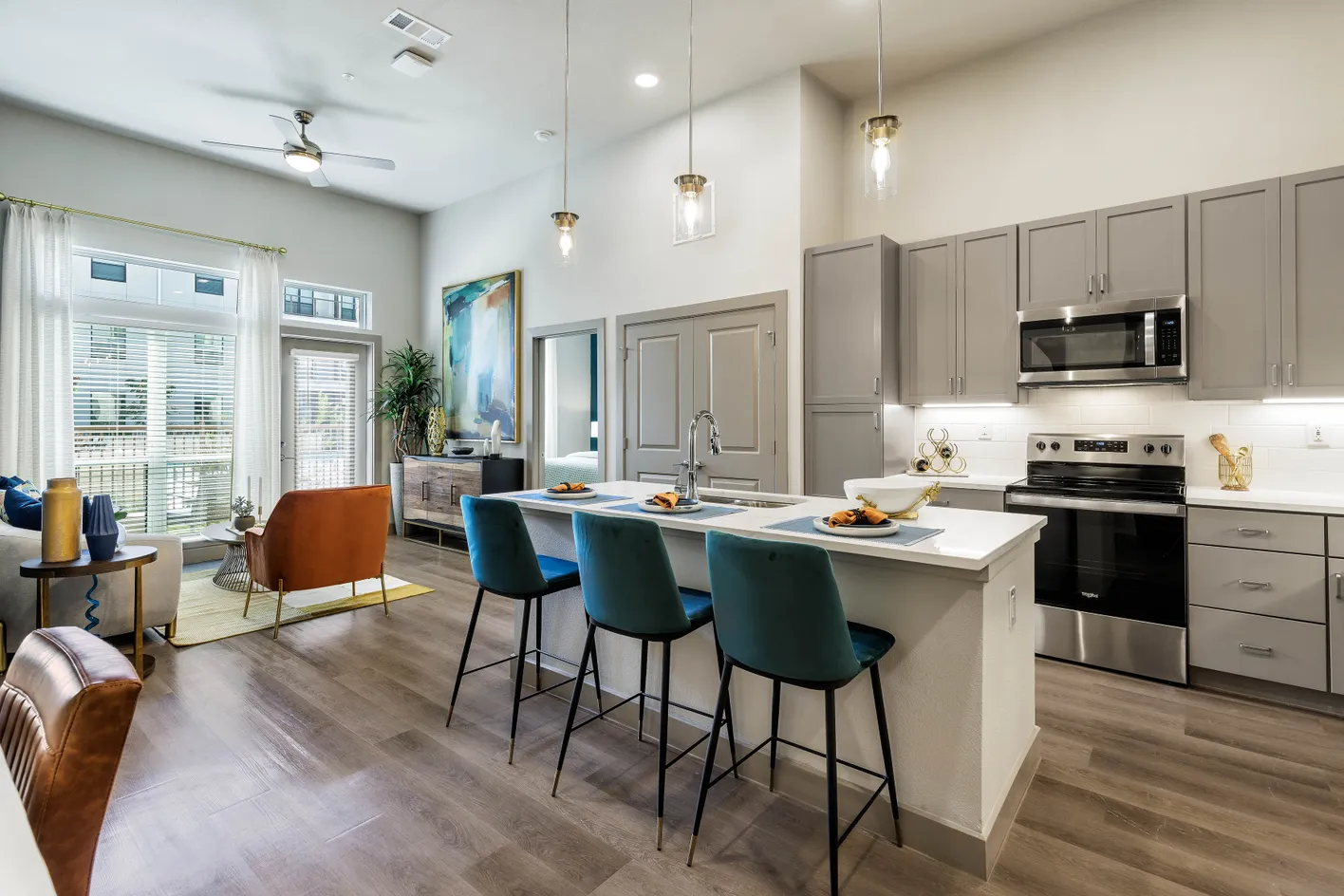Apartment Kitchen Area