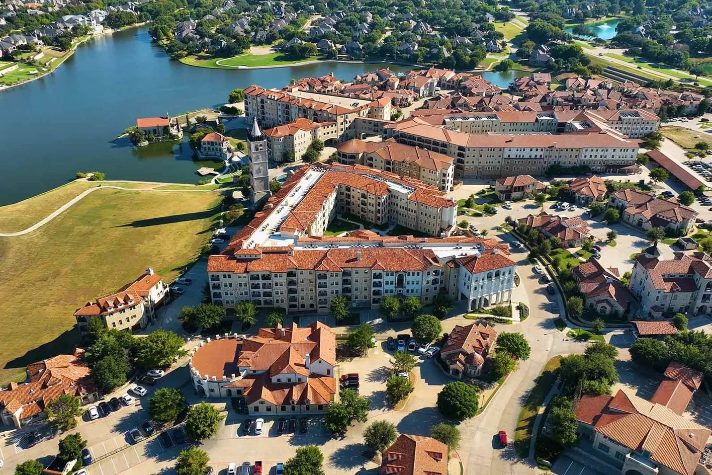 Bell Tower Reserve Aerial View