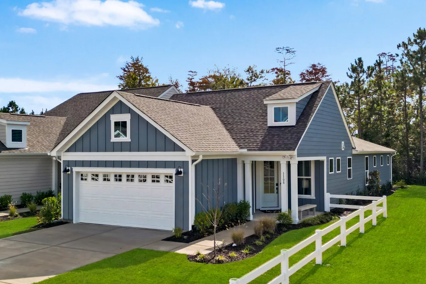 Home and Side Yard