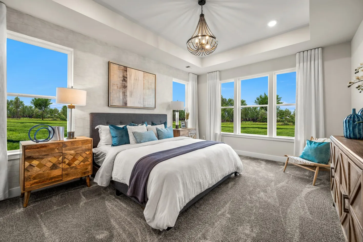 Bedroom Model Home