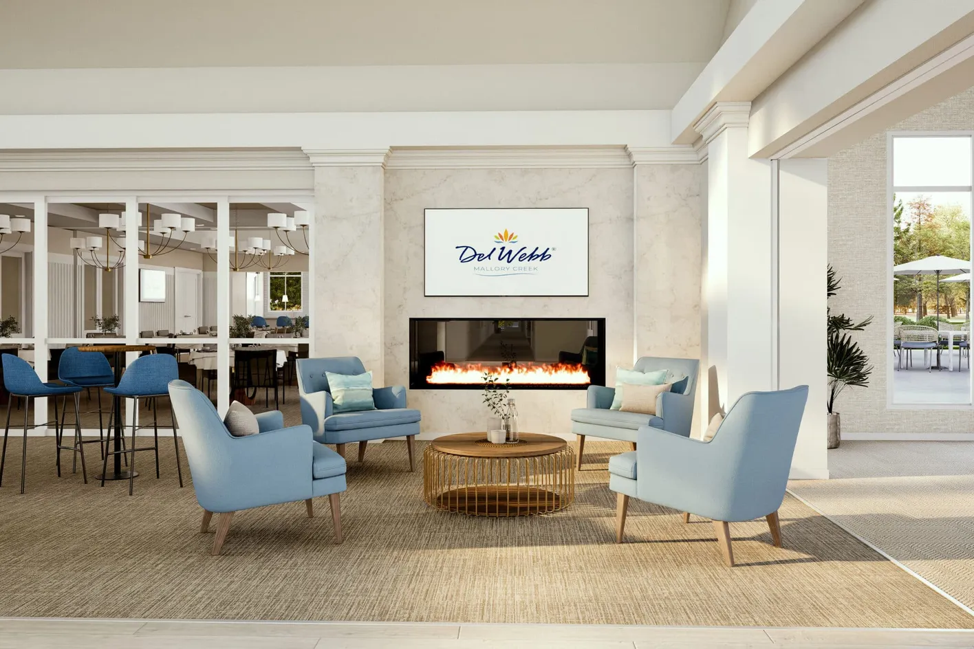 Fireplace Seating