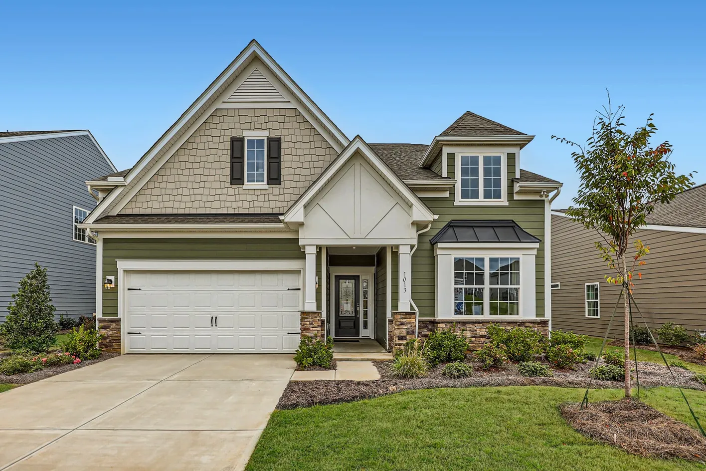 Home and Front Yard