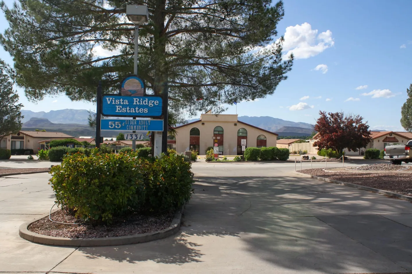 Sign and Clubhouse