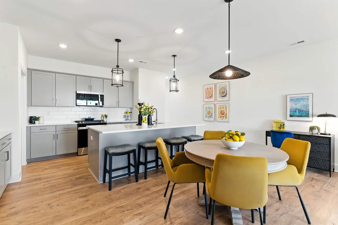 Kitchen and Dining Areas