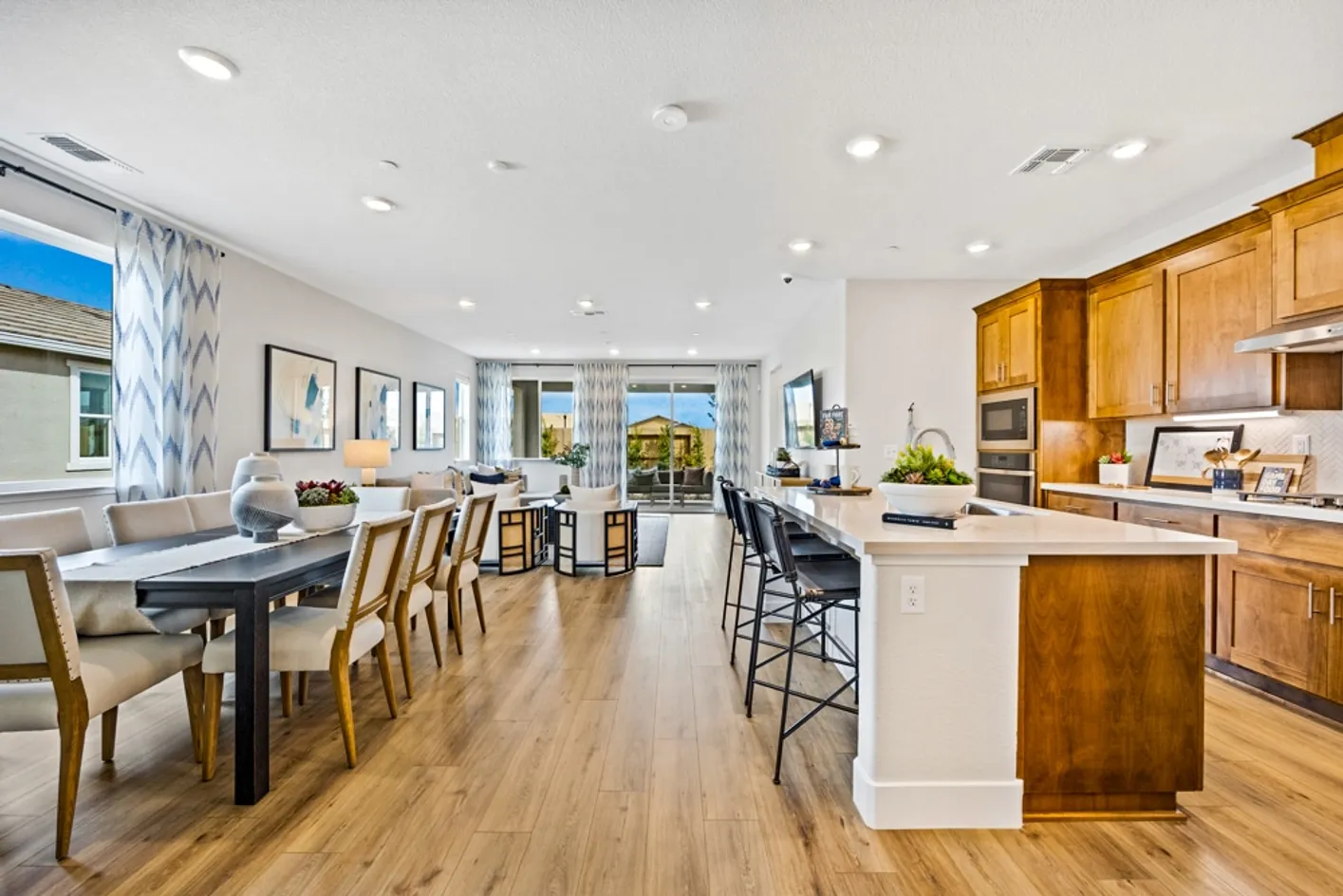 Kitchen and Dining Area