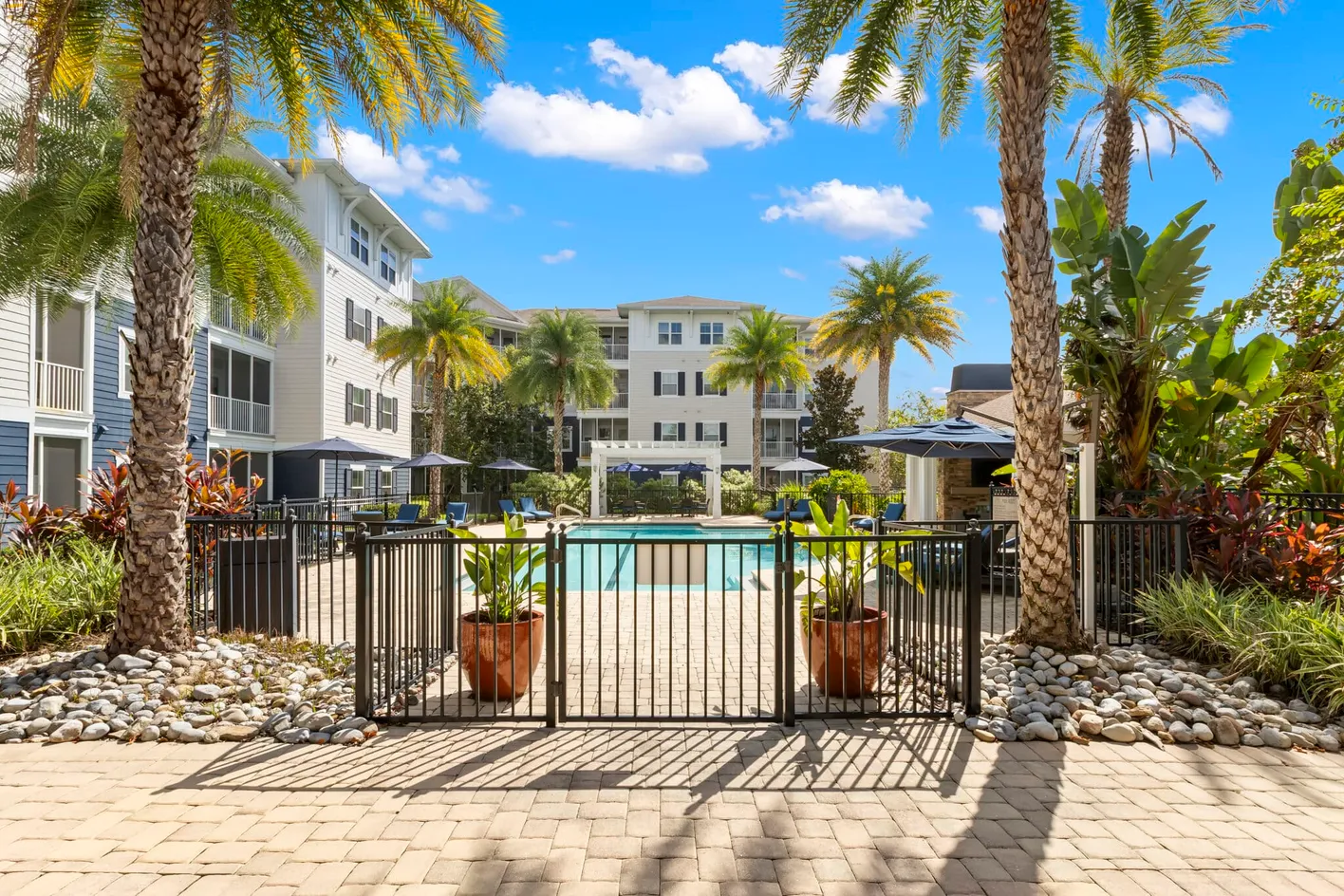 Pool Entrance