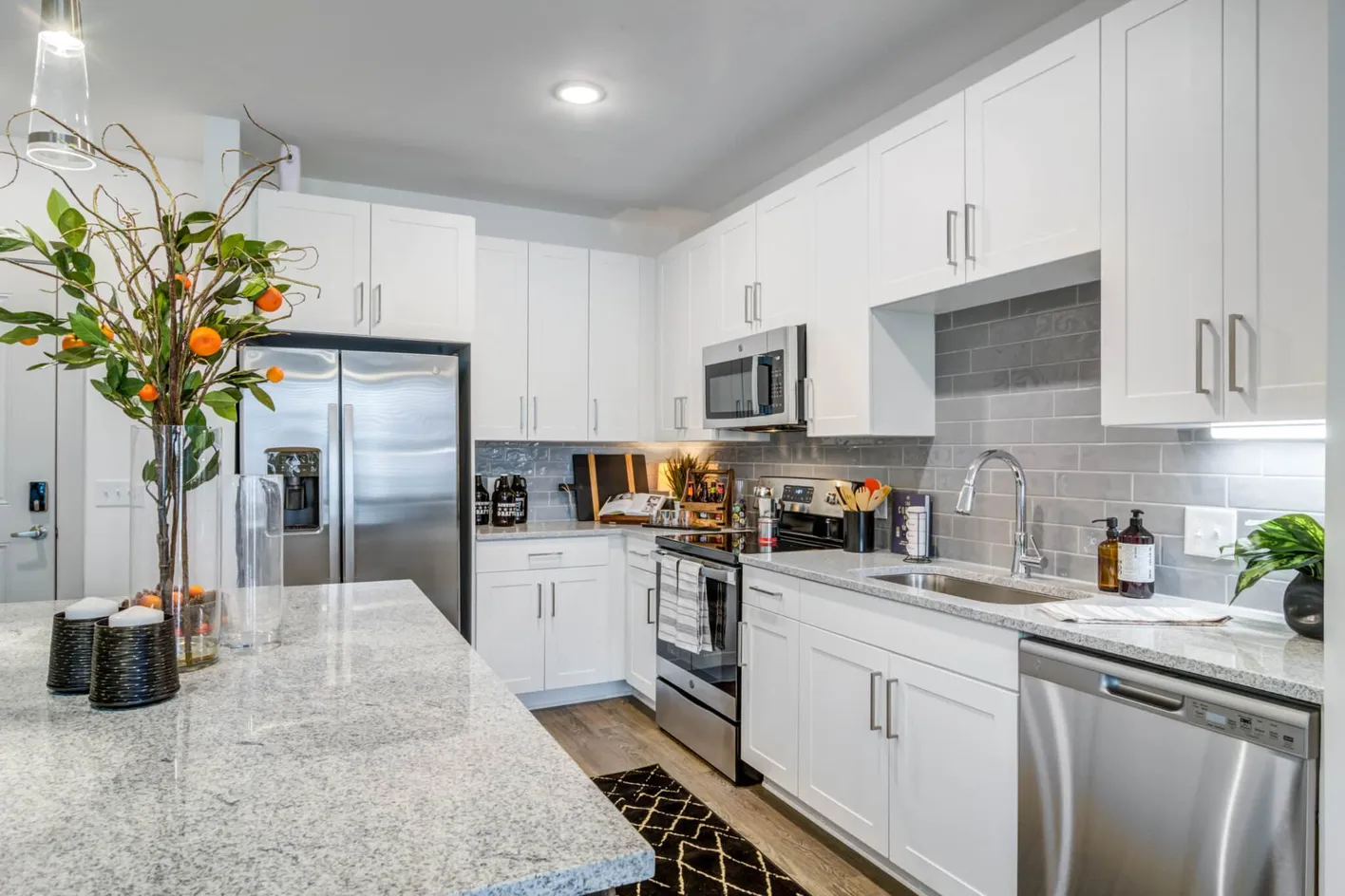 The Everly Apartment Unit Kitchen