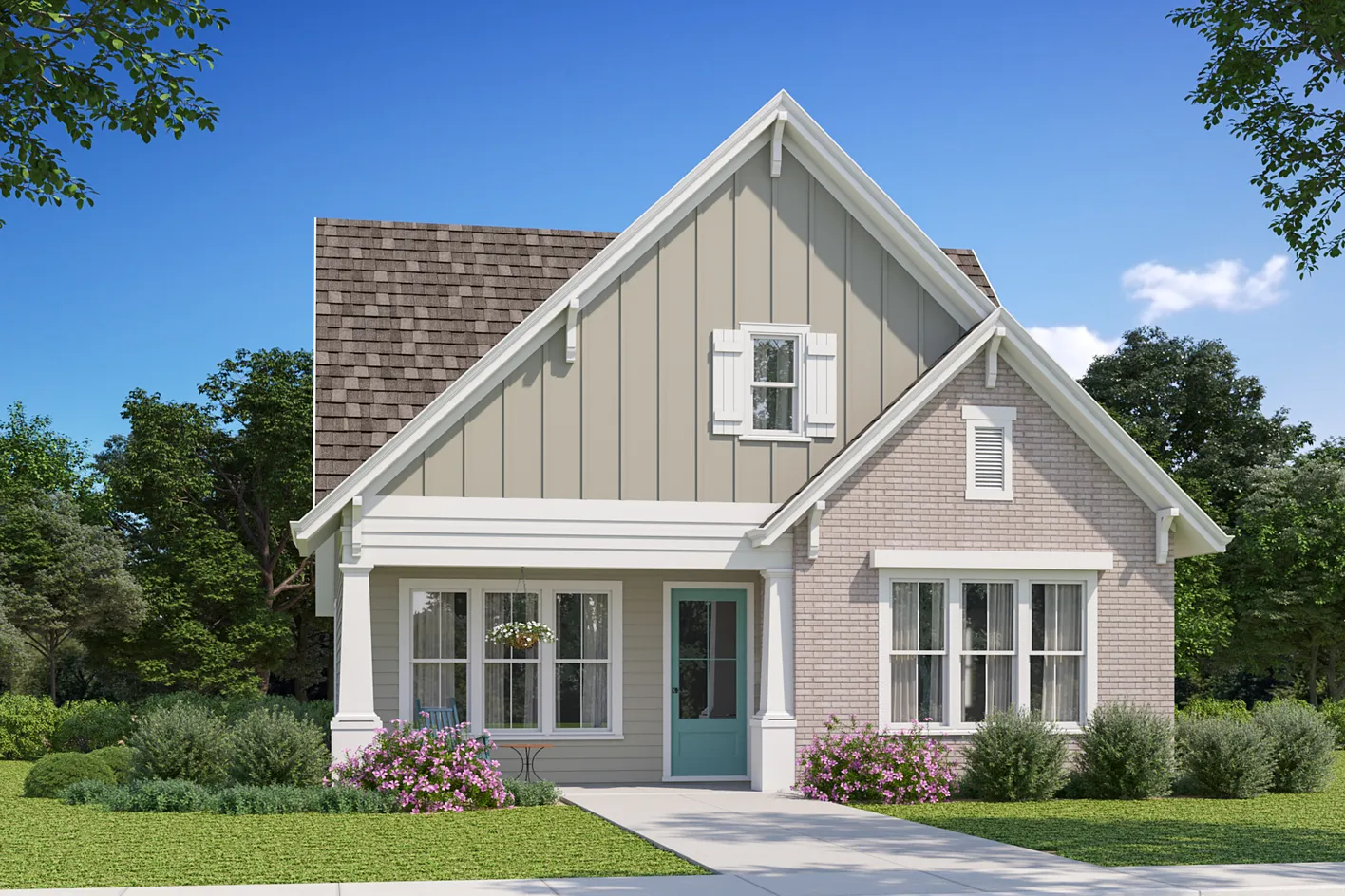 Duplex Model Elevation J