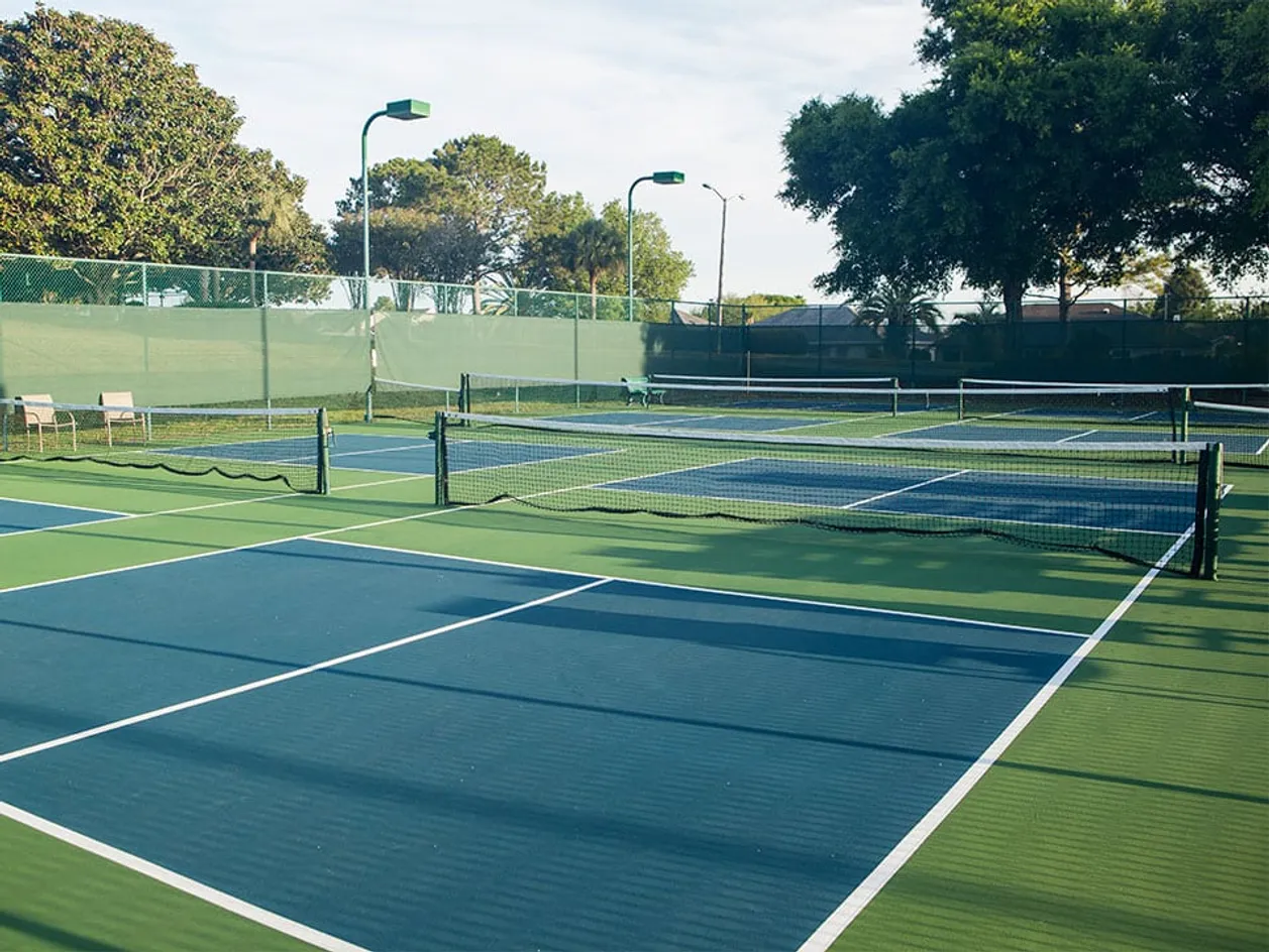 Pickleball, Tennis and Basketball Courts